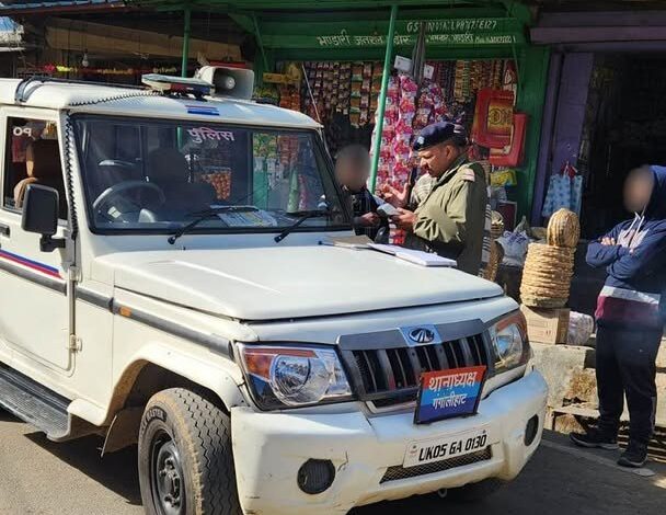 पुलिस ने अभिभावक का किया 25 हजार का चालान पुलिस ने अभिभावक का किया 25 हजार का चालान